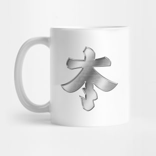 Honda Tadakatsu Crest Silver Chrome Mug